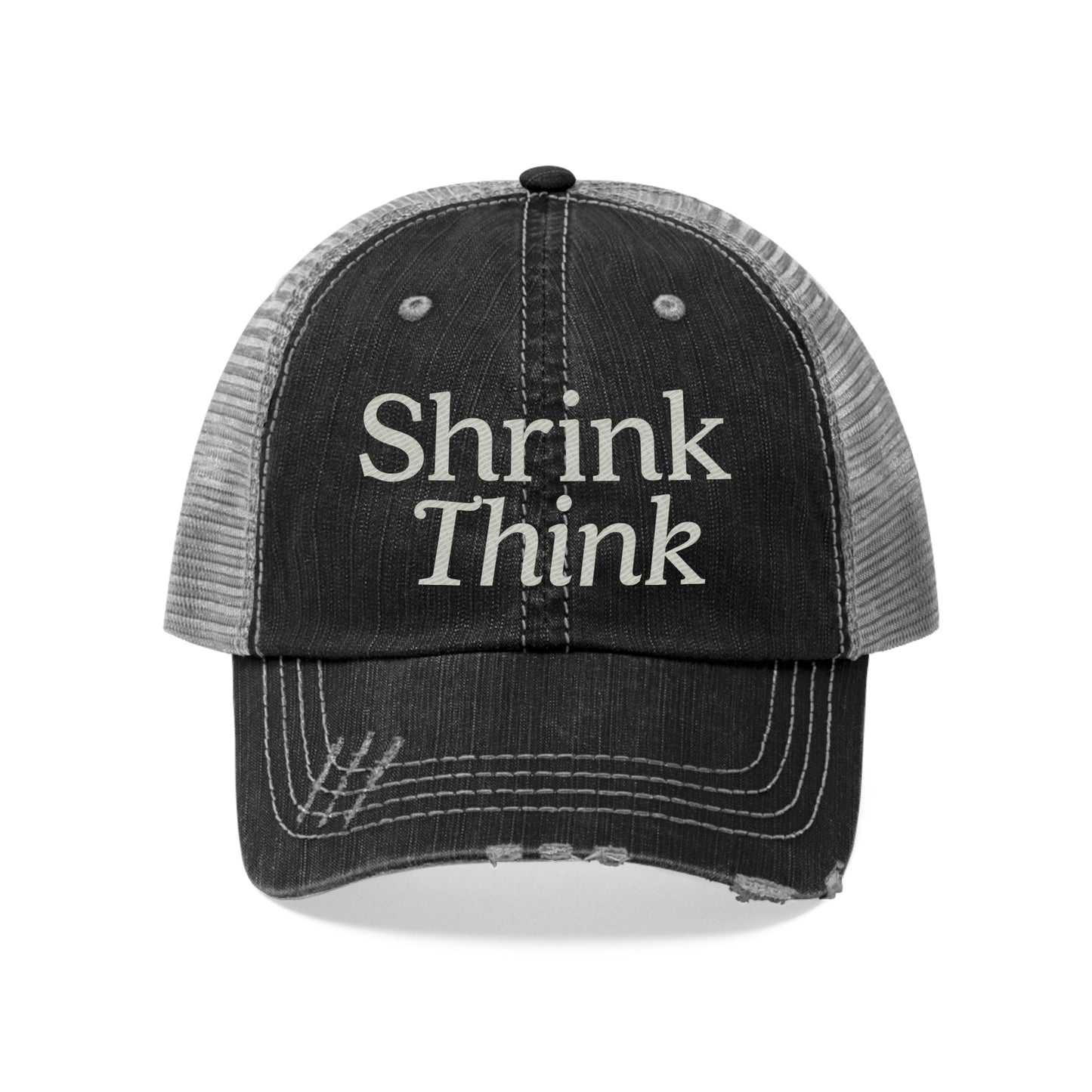 Shrink Think Trucker hat