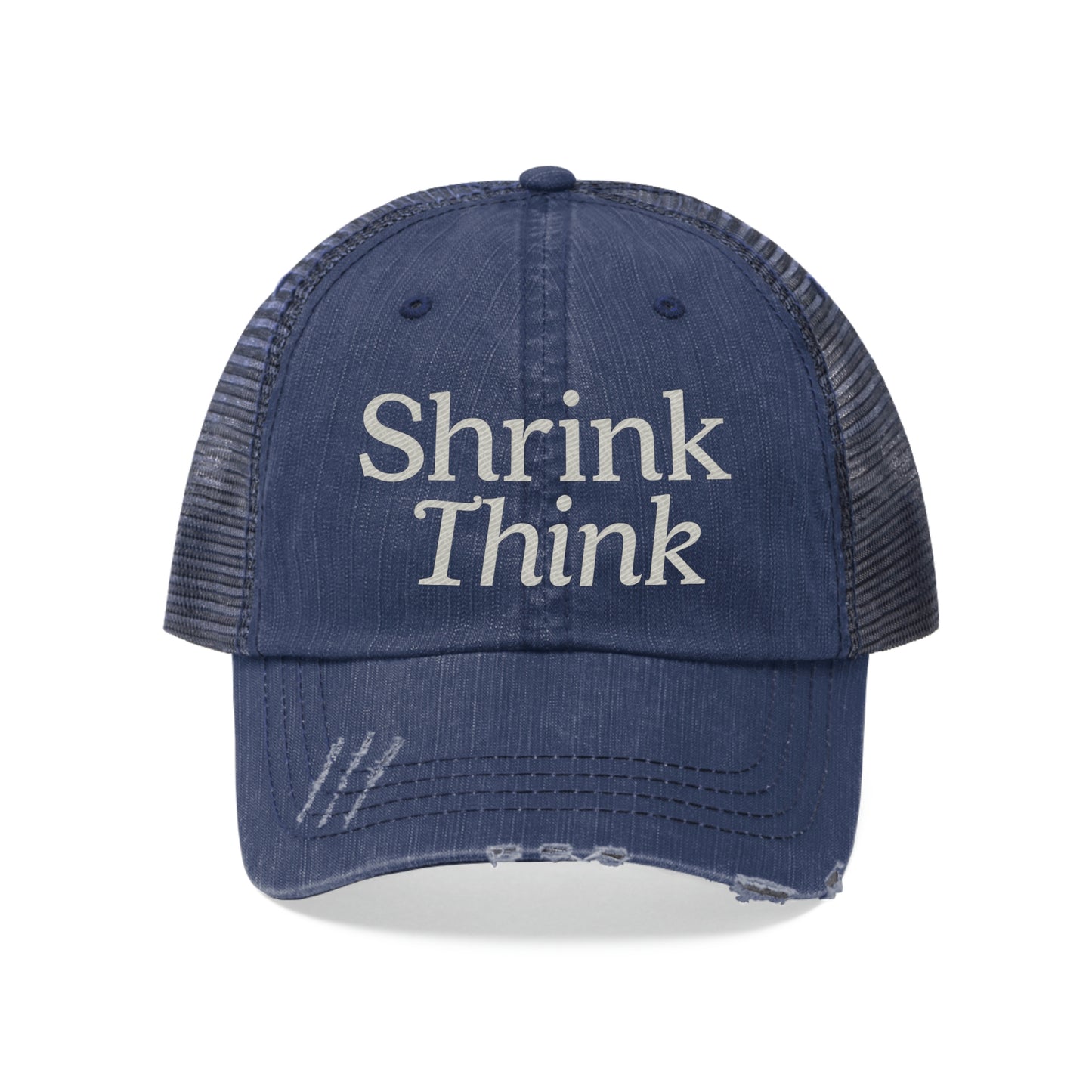 Shrink Think Trucker hat